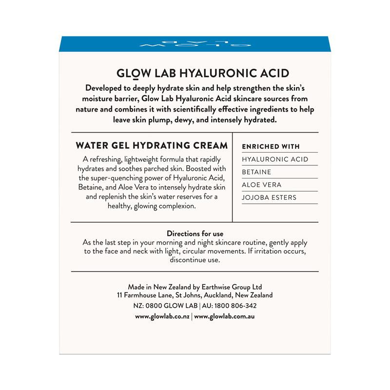 Load image into Gallery viewer, Glow Lab Hyaluronic Acid Water Gel Hydrating Cream 50g

