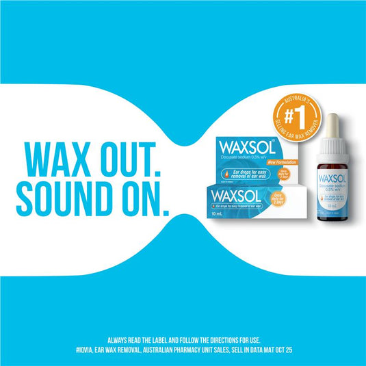 Waxsol Ear Drops 0.5% 10mL