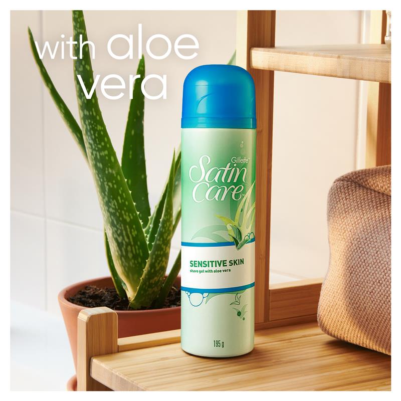 Load image into Gallery viewer, Gillette Venus Satin Care Gel Sensitive 195g
