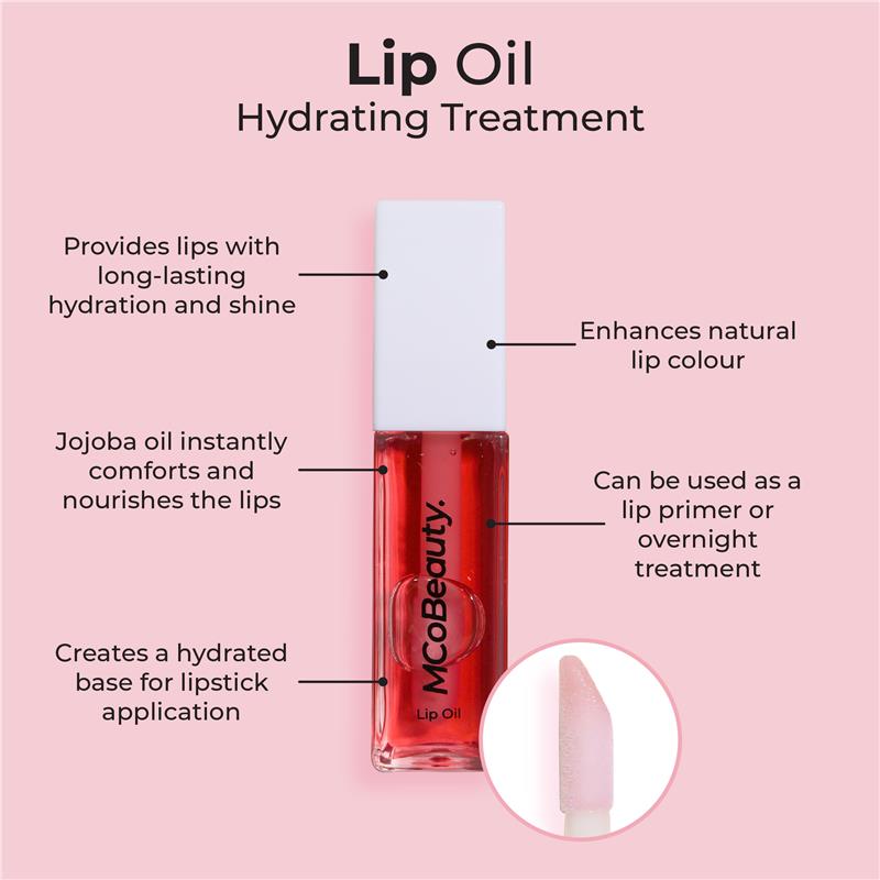 Load image into Gallery viewer, MCoBeauty Lip Oil Hydrating Treatment Sheer Melon

