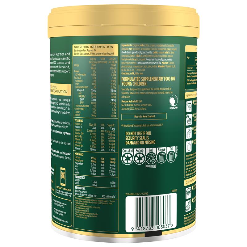 Load image into Gallery viewer, Aptamil Essensis Organic A2 Protein Milk 3 Premium Toddler Nutritional Supplement From 1 Year 900g
