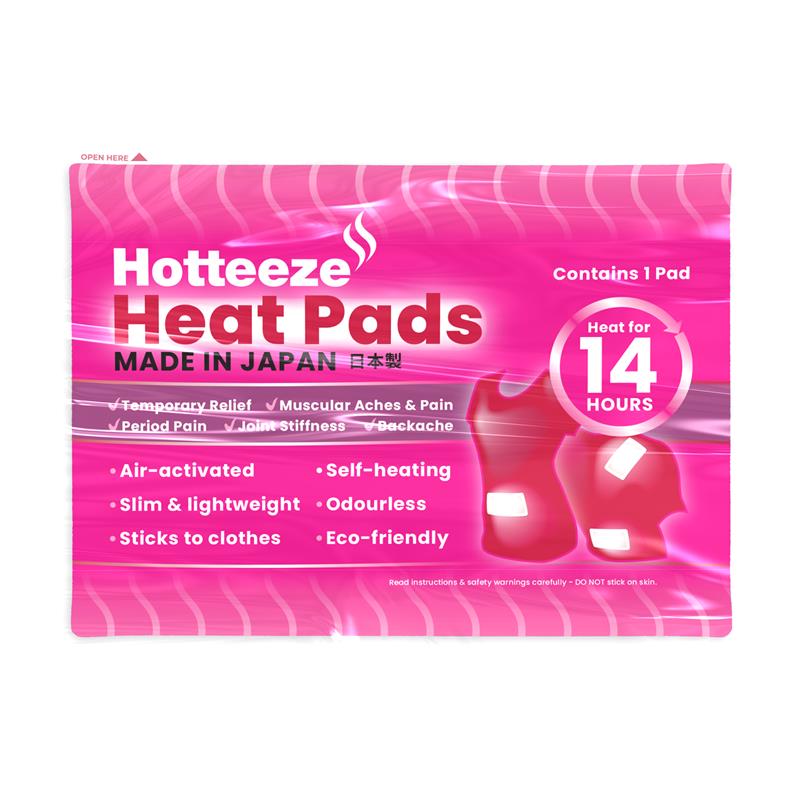 Load image into Gallery viewer, Hotteeze Heat Pads Pain Relief Patches for Period, Back and Shoulder pain 10 Pack
