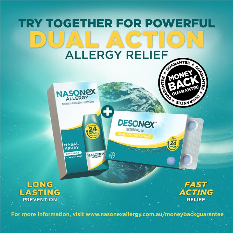 Load image into Gallery viewer, Nasonex Allergy Non-Drowsy 24 Hour Nasal Spray 65 Sprays
