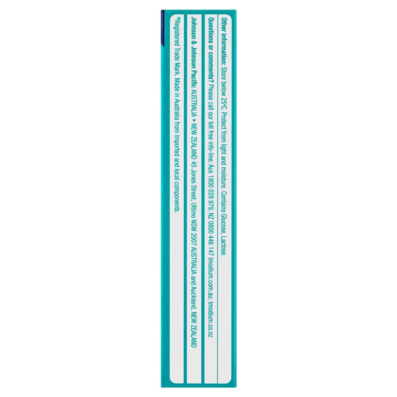 Load image into Gallery viewer, Imodium Advanced Diarrhoea Plus Wind Pain Chewable Tablets Mint Flavour 12 Pack
