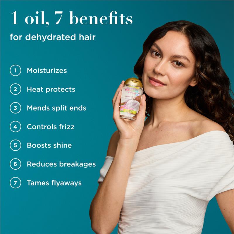 Load image into Gallery viewer, Ogx Extra Strength Damage Remedy + Hydrating &amp; Repairing Coconut Miracle Oil Penetrating Oil For Dry &amp; Damaged Hair 100mL
