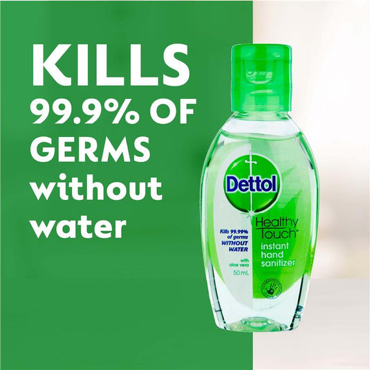 Dettol Refresh Liquid Hand Sanisiter 50mL Healthy Touch Antibacterial