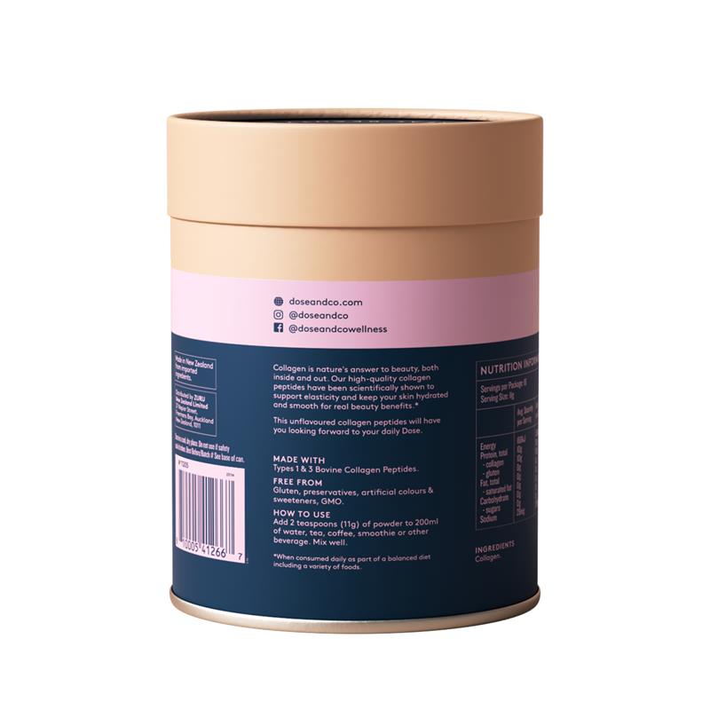 Load image into Gallery viewer, Dose &amp; Co Collagen Peptides Unflavoured 200g
