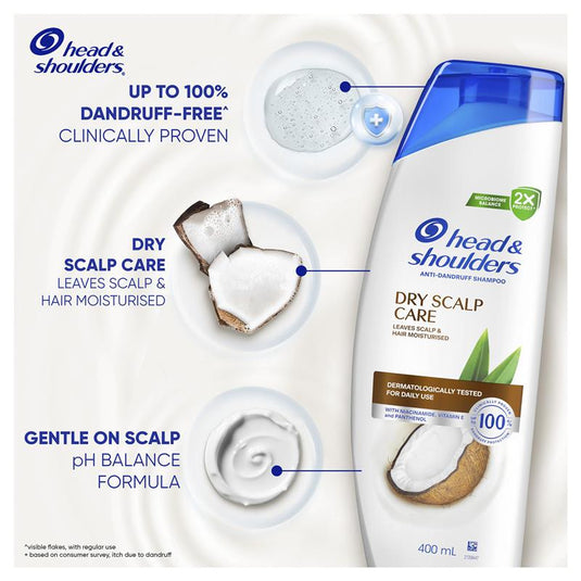 Head & Shoulders Dry Scalp Care Shampoo 400ml