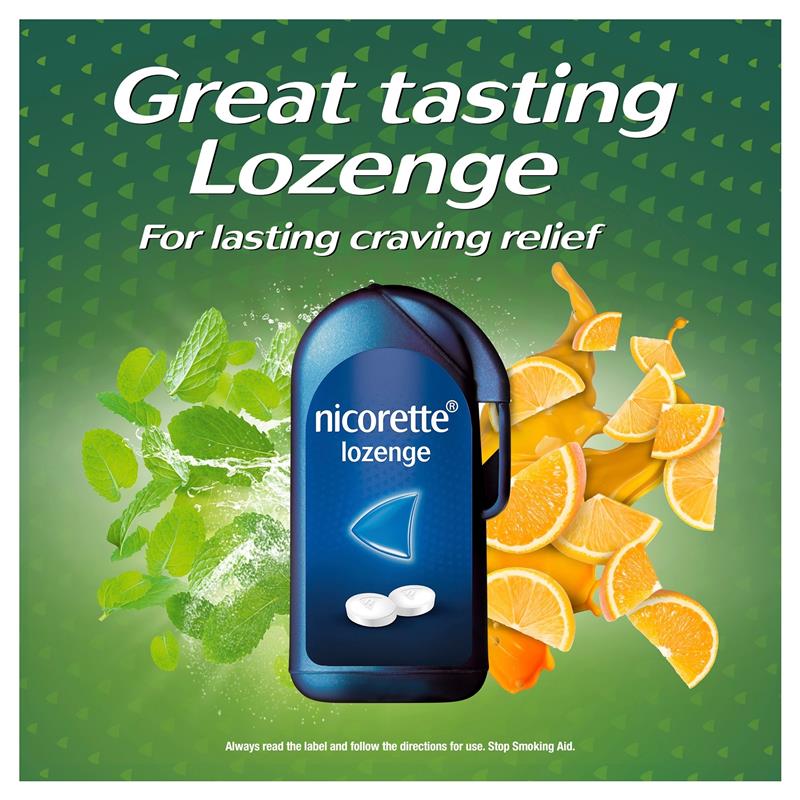 Load image into Gallery viewer, Nicorette Quit Smoking Extra Strength Cooldrops Nicotine Lozenge Icy Mint 4 x 20 Pack
