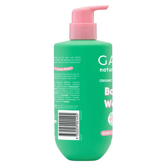 Gaia Natural Kids Body Wash 350mL