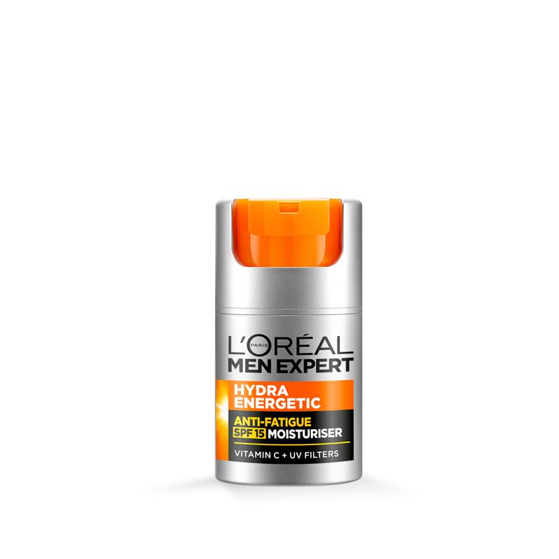 Load image into Gallery viewer, L'Oreal Men Expert Hydra Energetic SPF15 Mens Moisturiser 50mL
