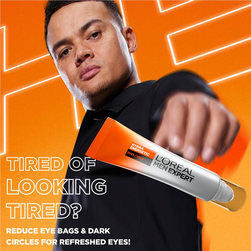 Load image into Gallery viewer, L'Oreal Men Expert Hydra Energetic Cool Eye Roll On 10mL
