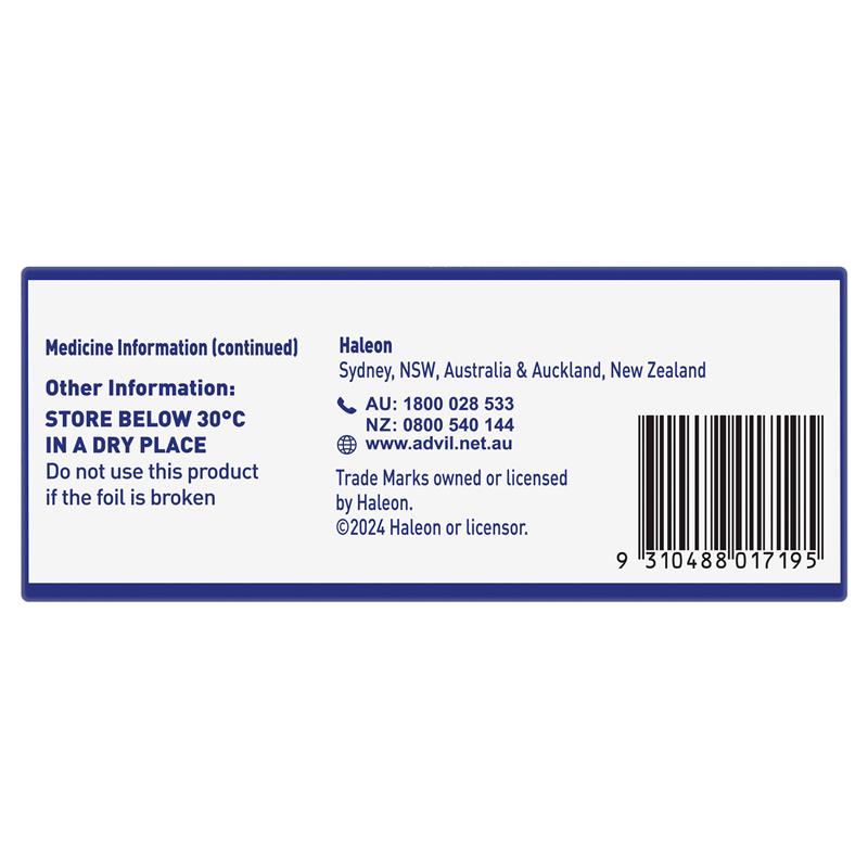 Load image into Gallery viewer, Advil Ibuprofen Pain Relief 40 Liquid Capsules
