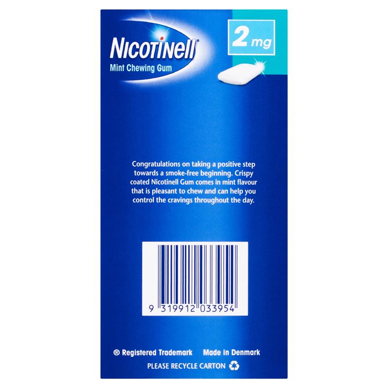 Load image into Gallery viewer, Nicotinell Chewing Gum 2mg Mint 96
