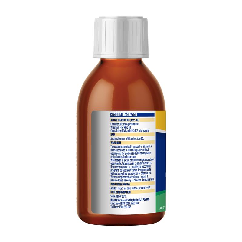 Load image into Gallery viewer, Cod Liver Oil 200ml Gold Cross
