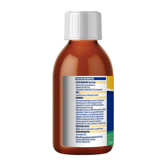 Cod Liver Oil 200ml Gold Cross