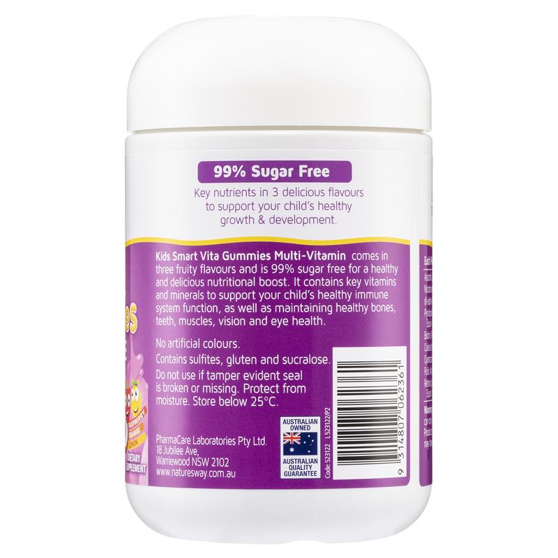 Load image into Gallery viewer, Nature's Way Kids Smart Vita Gummies Sugar Free Multivitamin Trios 150 Pastilles
