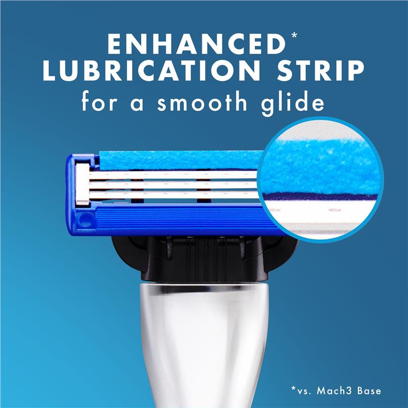 Load image into Gallery viewer, Gillette Mach 3 Turbo 3D Cartridges 8 Pack
