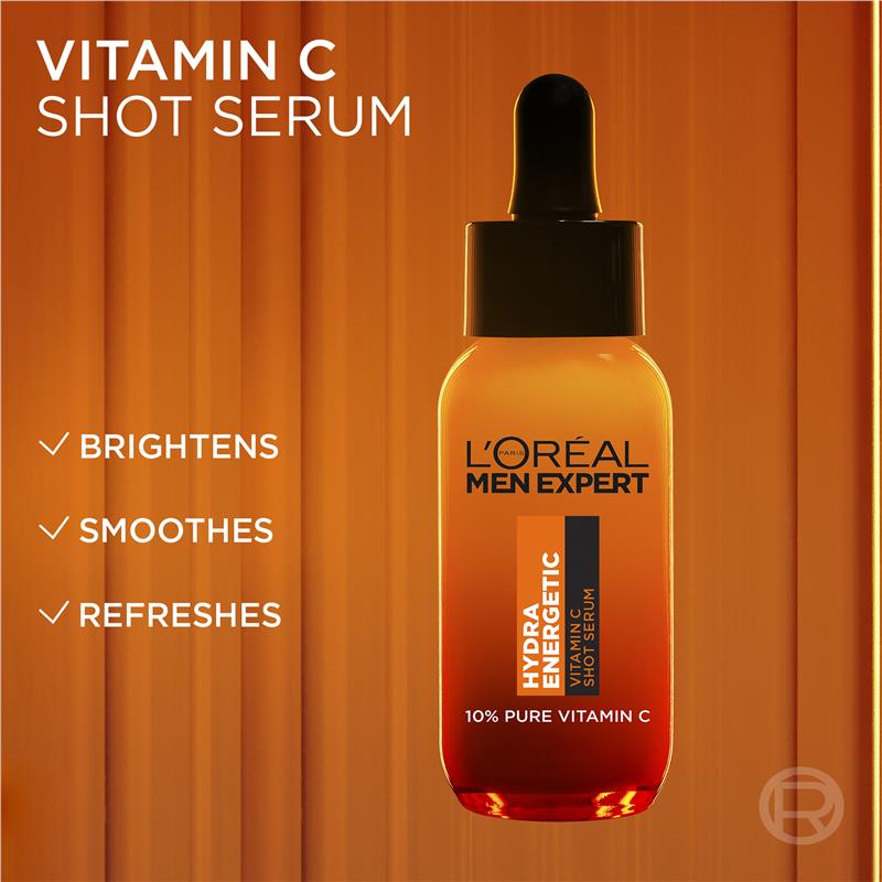 Load image into Gallery viewer, L'Oreal Paris Men Expert Hydra Energetic Vitamin C Serum

