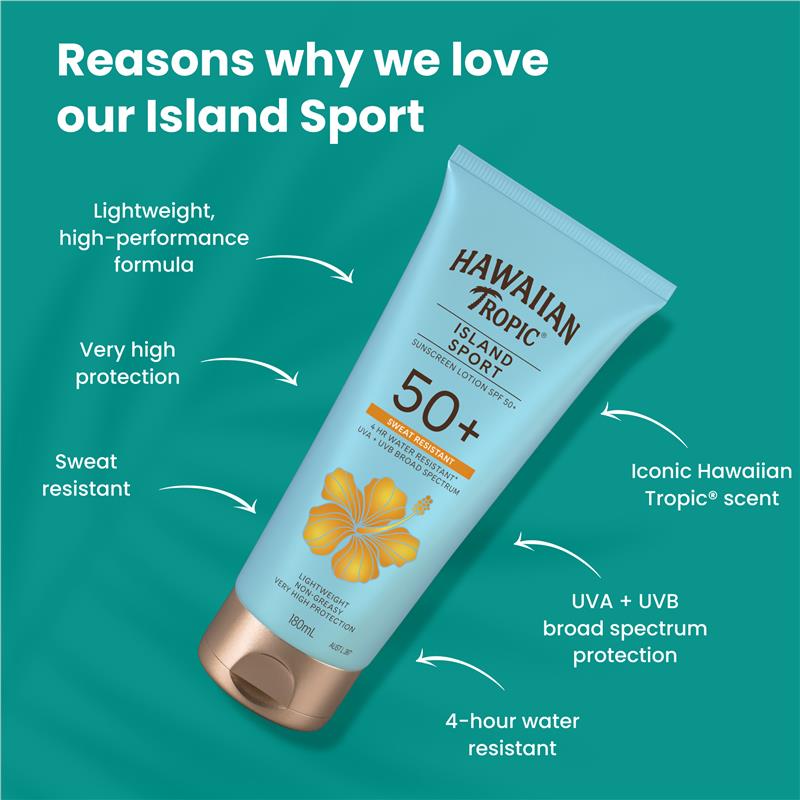 Load image into Gallery viewer, Hawaiian Tropic Island Sport SPF 50+ Lotion 180ml
