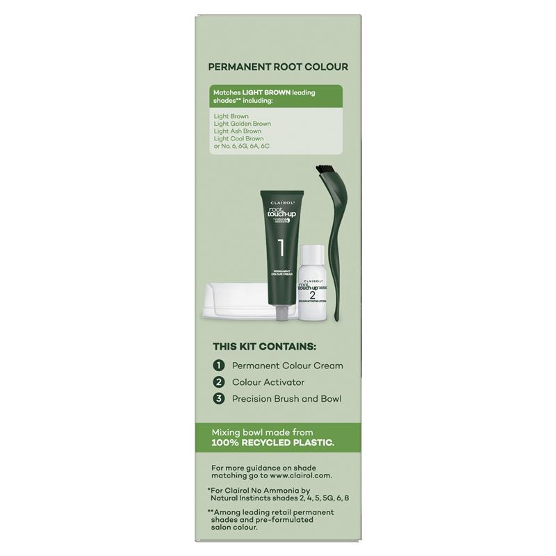 Load image into Gallery viewer, Clairol Root Touch Up Natural Instincts 6 Light Brown Permanent Hair Colour
