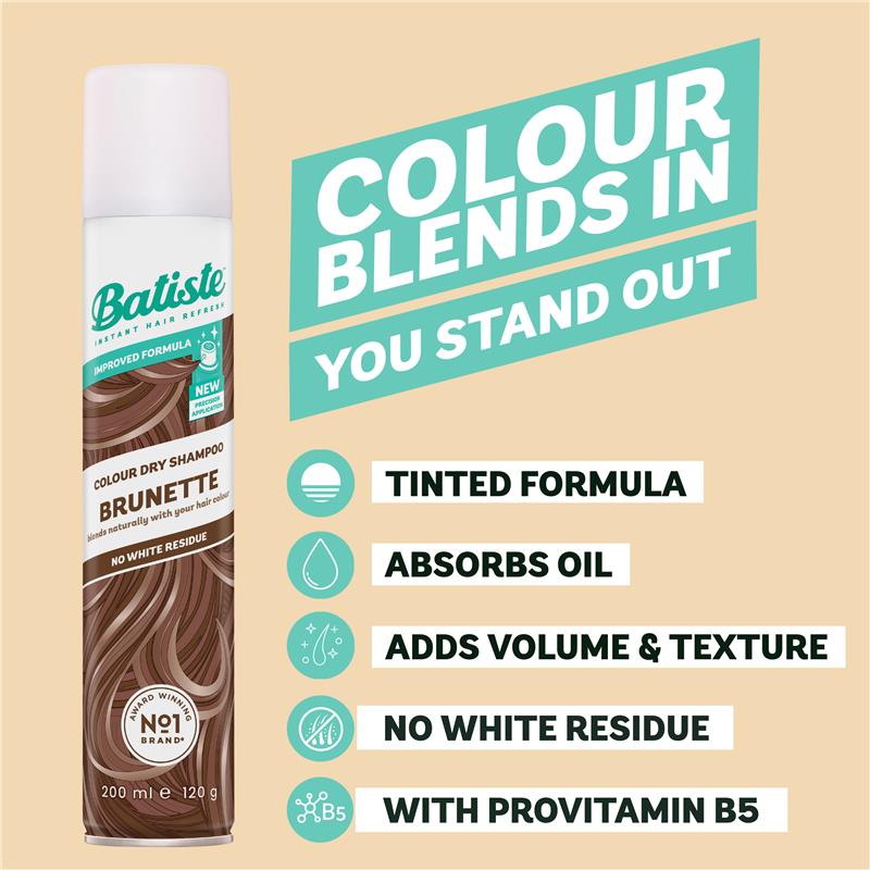 Load image into Gallery viewer, Batiste Medium &amp; Brunette Dry Shampoo 200ml
