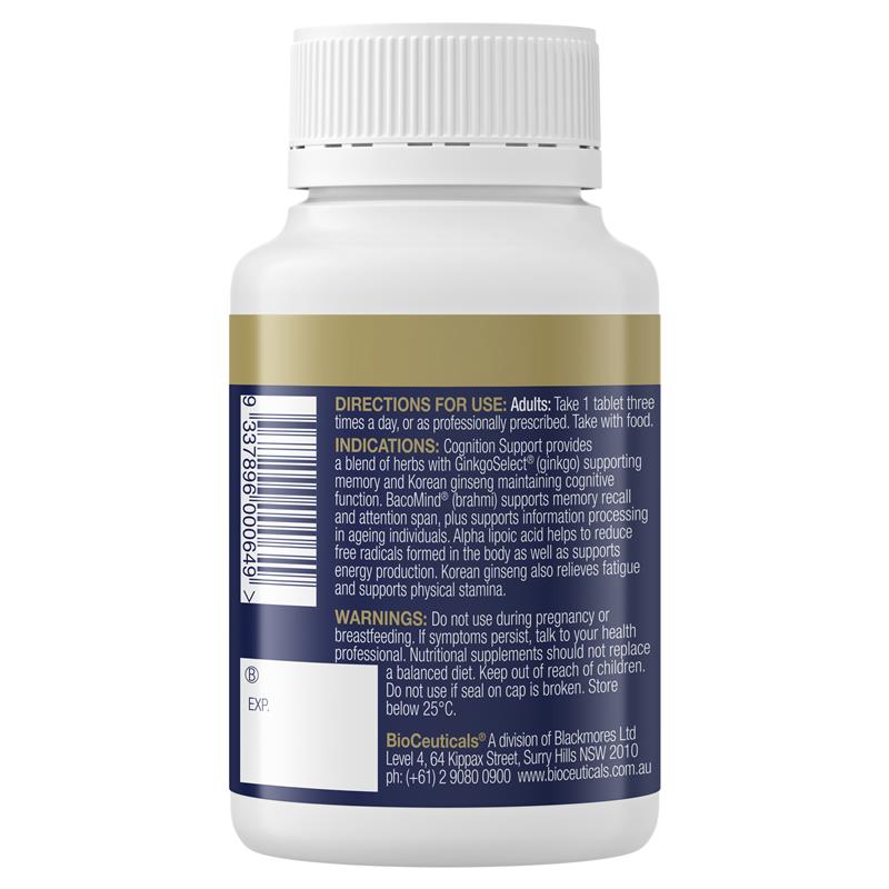 Load image into Gallery viewer, BioCeuticals Cognition Support 60 Tablets

