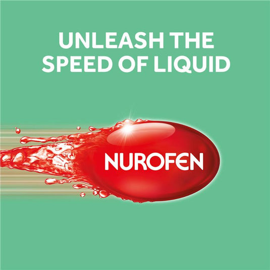 Nurofen Zavance Fast Pain Relief Liquid Capsules 200mg Ibuprofen 40 Pack