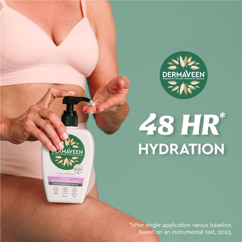 Load image into Gallery viewer, DermaVeen Extra Hydration Intensive Moisturising Lotion 1.25L Exclusive Size
