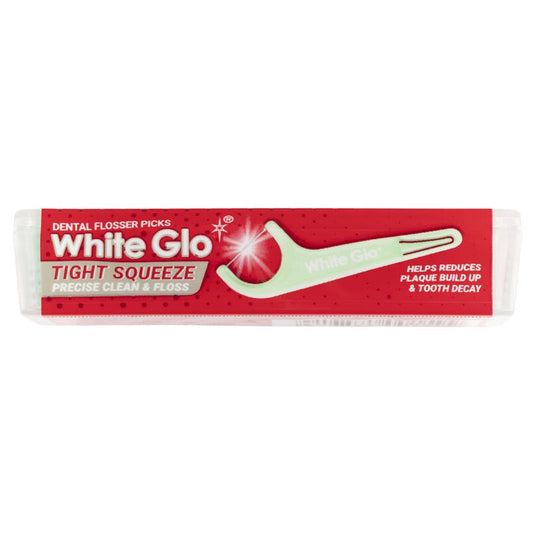 White Glo Flossers Travel 14 Pack