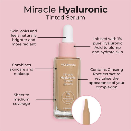 MCoBeauty Miracle Hyaluronic Tinted Serum 2-3 Light