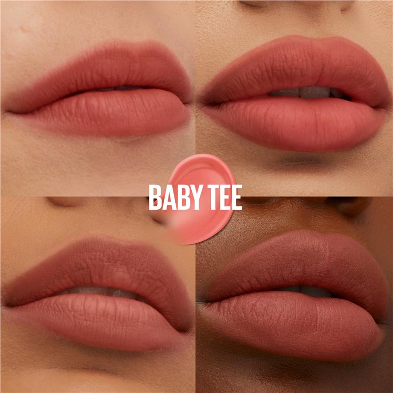 Load image into Gallery viewer, Maybelline Superstay Teddy Tint Lipstick Baby Tee
