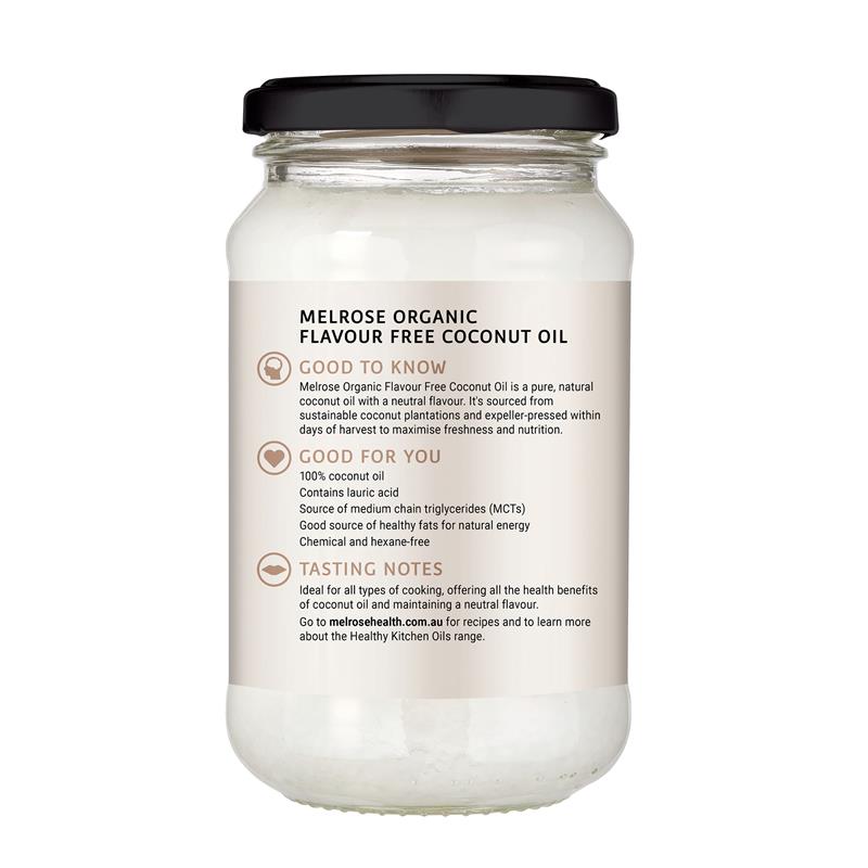 Load image into Gallery viewer, Melrose Organic Flavour Free (Refined) Coconut Oil 325ml
