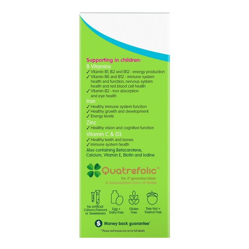 Load image into Gallery viewer, Brauer Kids Liquid Multivitamin with Iron 200ml
