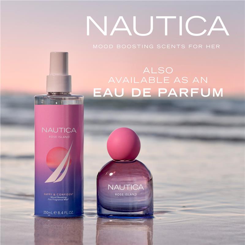 Load image into Gallery viewer, Nautica for Her Rose Island Body Mist 250ml
