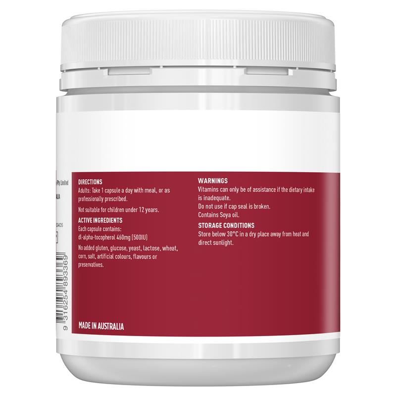 Load image into Gallery viewer, Healthy Care Vitamin E 500IU 200 Capsules
