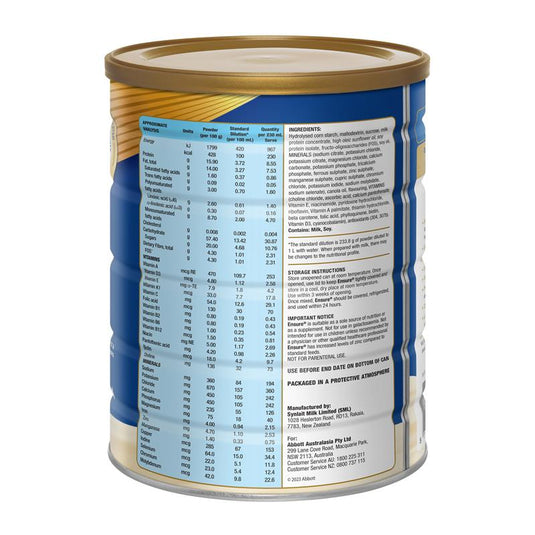 Ensure Vanilla 850g