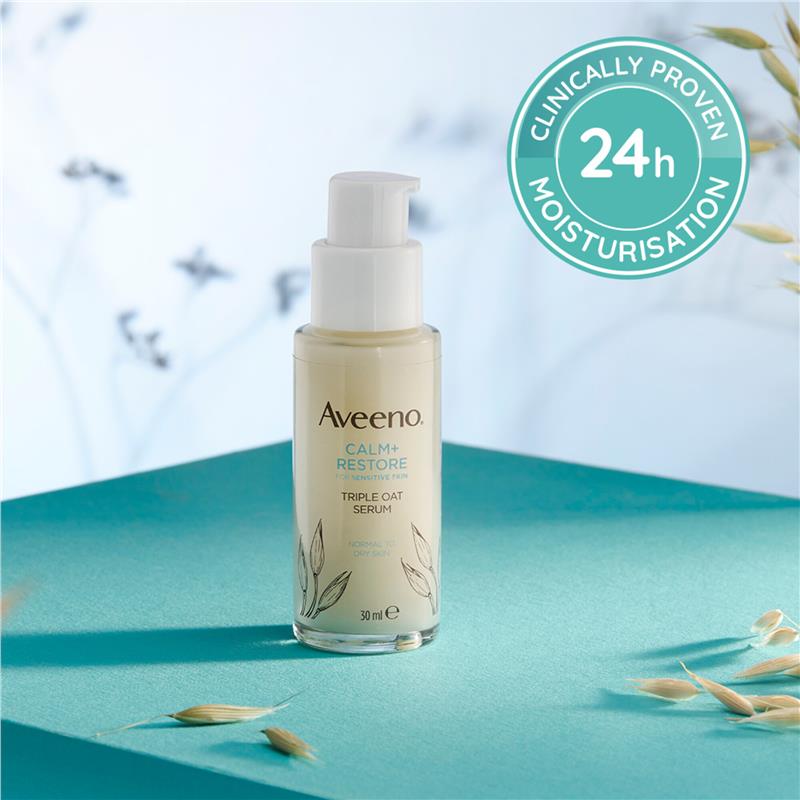 Load image into Gallery viewer, Aveeno Face Calm and Restore Triple Oat Serum 30ml
