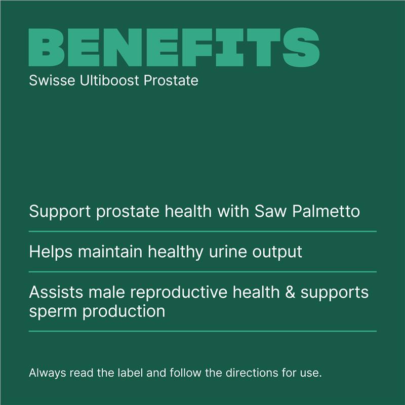 Load image into Gallery viewer, Swisse Ultiboost Prostate 50 Tablets
