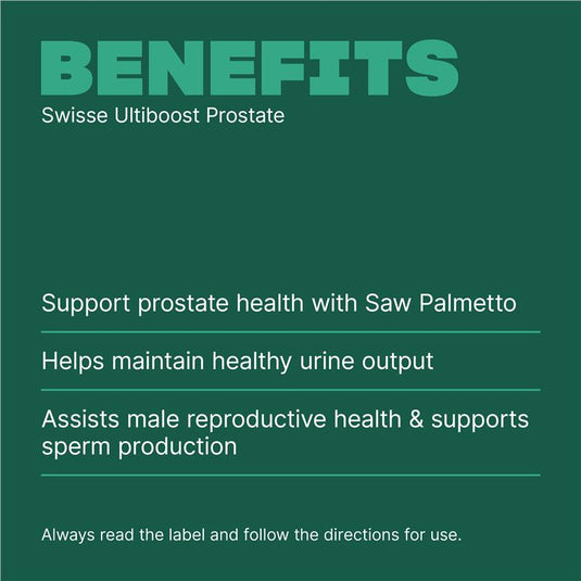 Swisse Ultiboost Prostate 50 Tablets