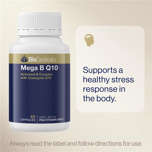 Bioceuticals Mega B Q10 60 Capsules