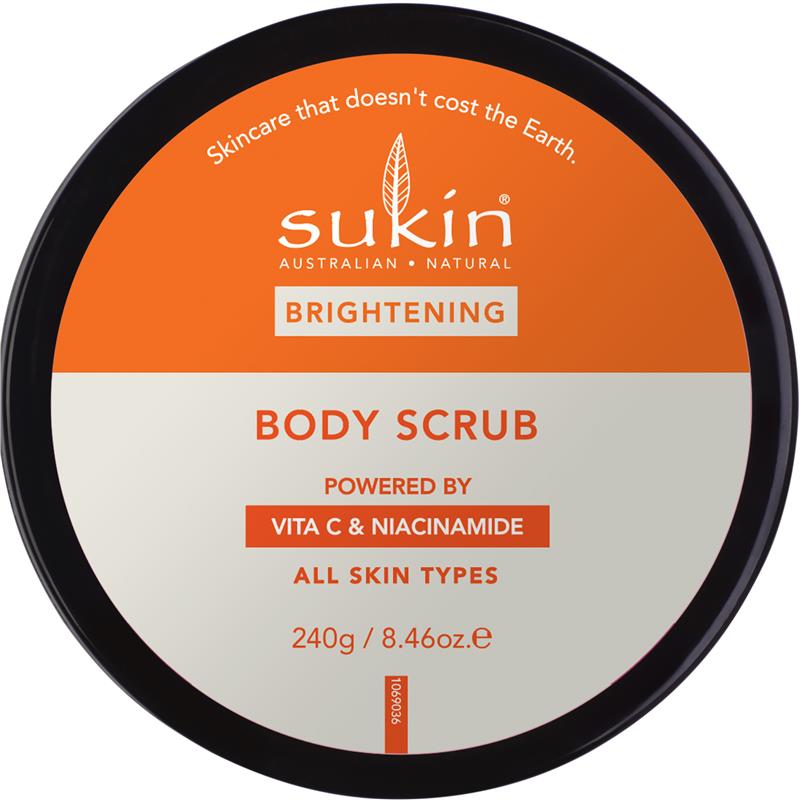 Load image into Gallery viewer, Sukin Brightening Vitamin C &amp; Niacinamide Body Scrub 240g
