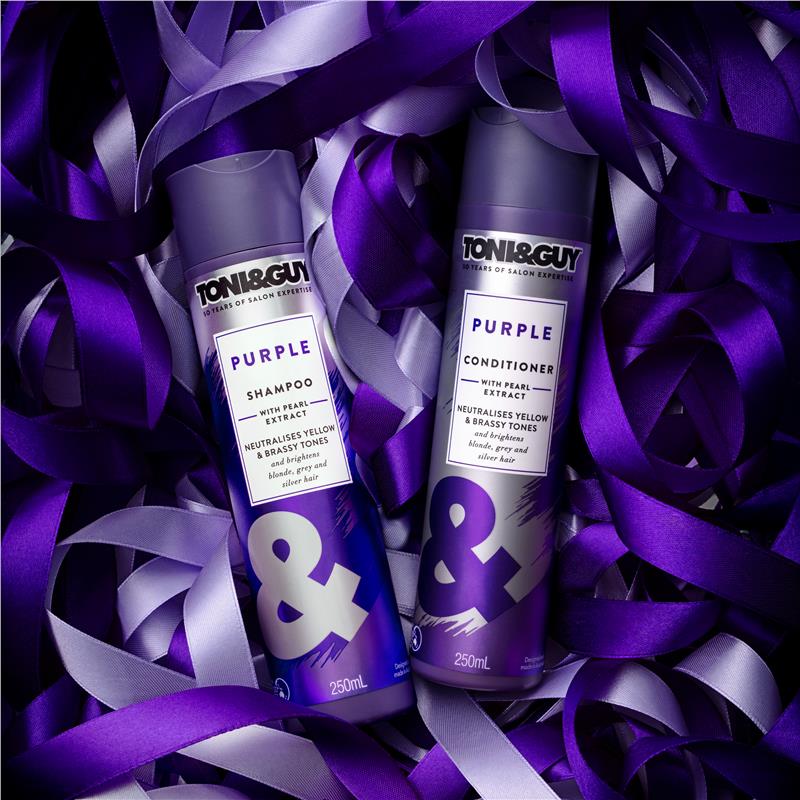 Load image into Gallery viewer, Toni &amp; Guy Purple Shampoo 250ml
