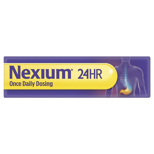 Nexium 24hr Heartburn & Acid Reflux Relief 20mg 14 Tablets