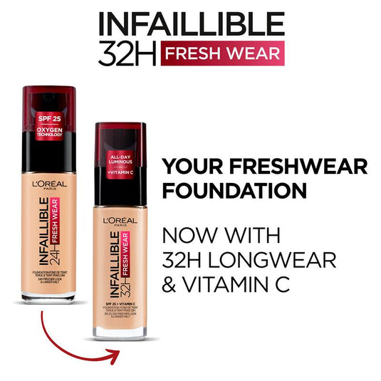 L'Oreal Paris Infallible Freshwear Foundation 365 Deep Golden