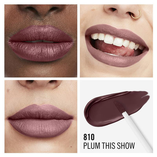 Rimmel London Mega Matte Liquid Lip 910 Plum This Show