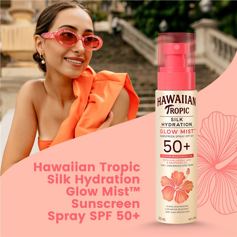 Load image into Gallery viewer, Hawaiian Tropic Silk Hydration Glow Mist 100ml

