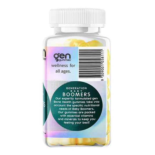 GEN Baby Boomer Gummies Bone Health Citrus 60 Pack