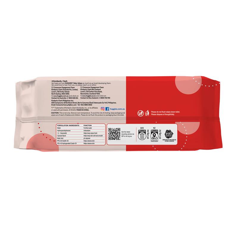 Load image into Gallery viewer, Huggies Essential Clean Baby Wipes 80 Pack
