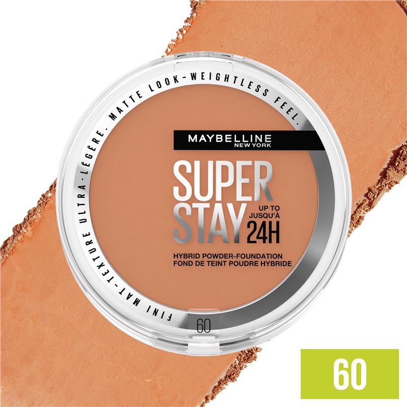 Load image into Gallery viewer, Maybelline Superstay 24H Hybrid Powder Foundation 60 Nu Int
